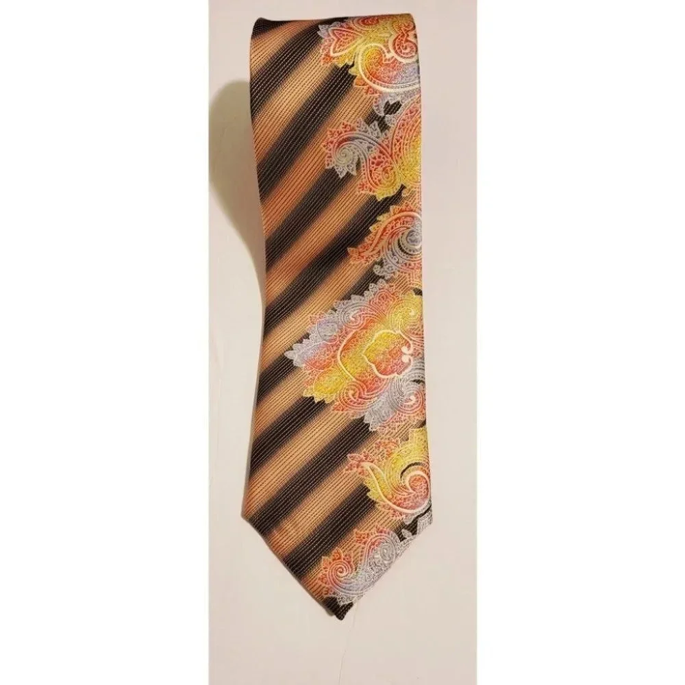 Men's Necktie Handkerchief Set by Henri Picard